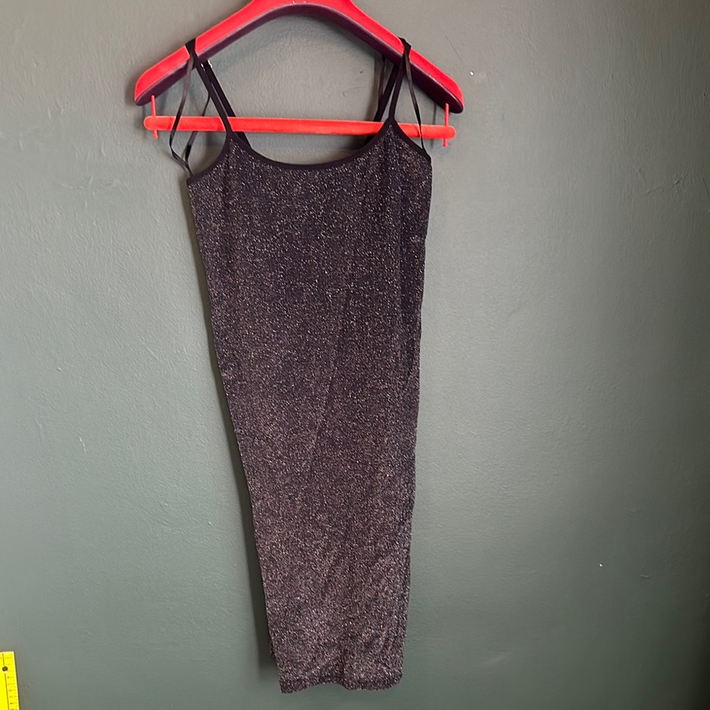 Stretchy Black Sleeveless Dress